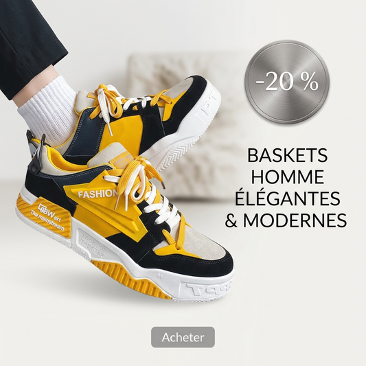BASKETS HOMME ÉLÉGANTES & MODERNES