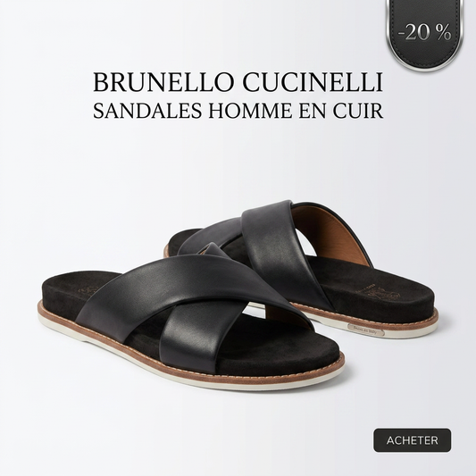 Sandales Homme Brunello Cucinelli – Luxe Authentique Made in Italy