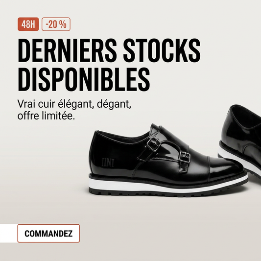 Chaussures homme élégantes EN VRAI CUIR