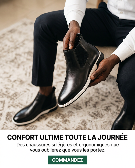 BOTTES EN CUIR LUXE – ÉDITION PRESTIGE
