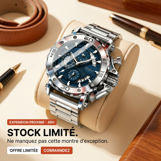 POEDAGAR – MONTRE HOMME LUXE CHRONOGRAPHE