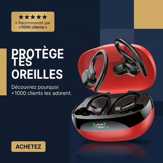 ÉCOUTEURS TRUE WIRELESS SPORT AVEC ENC & ÉCRAN LED